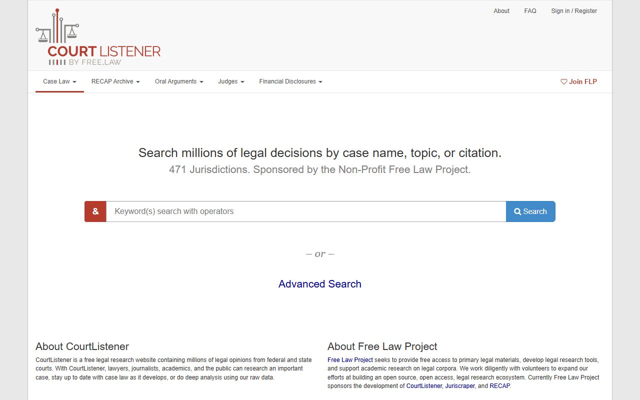 Pike County court dockets CourtListener public docket search