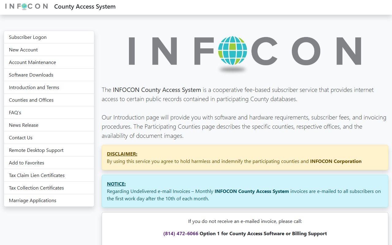 Pike County probate records INFOCON County Access index